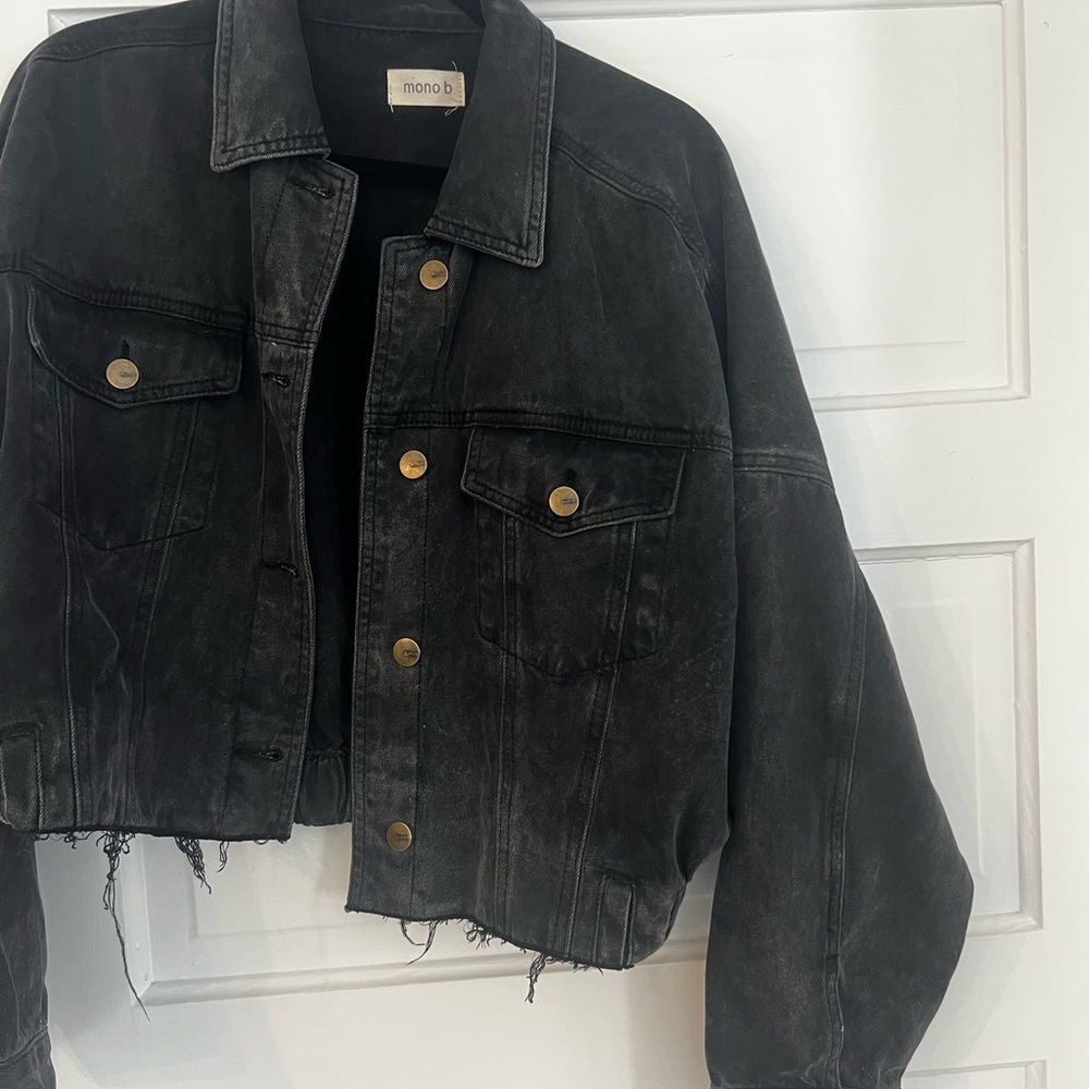 Women's Black Denim Jacket